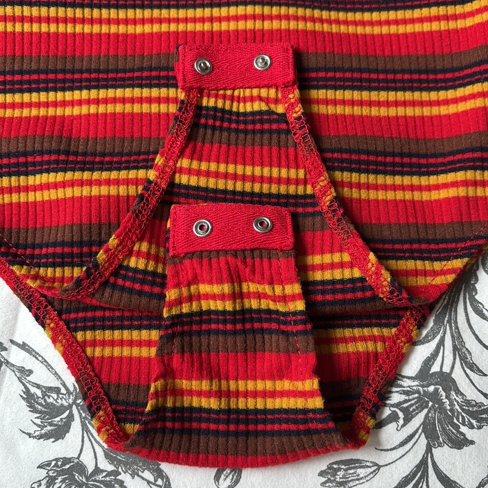 {NWOT} Wild Honey Striped Ribbed Bodysuit - Picture 7 of 10